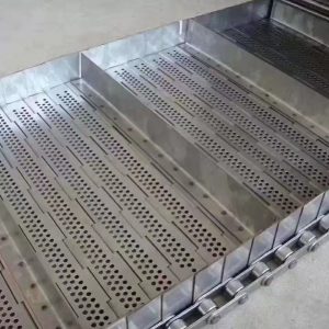 Băng tải xích tấm inox